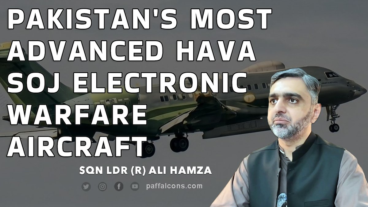 SalmanFalconsPK's tweet image. Pakistan's Most Advanced HAVA SOJ #EWAircraft | Threat to India's S-400 #MissileSystem
youtu.be/C9t42ygu5Gk