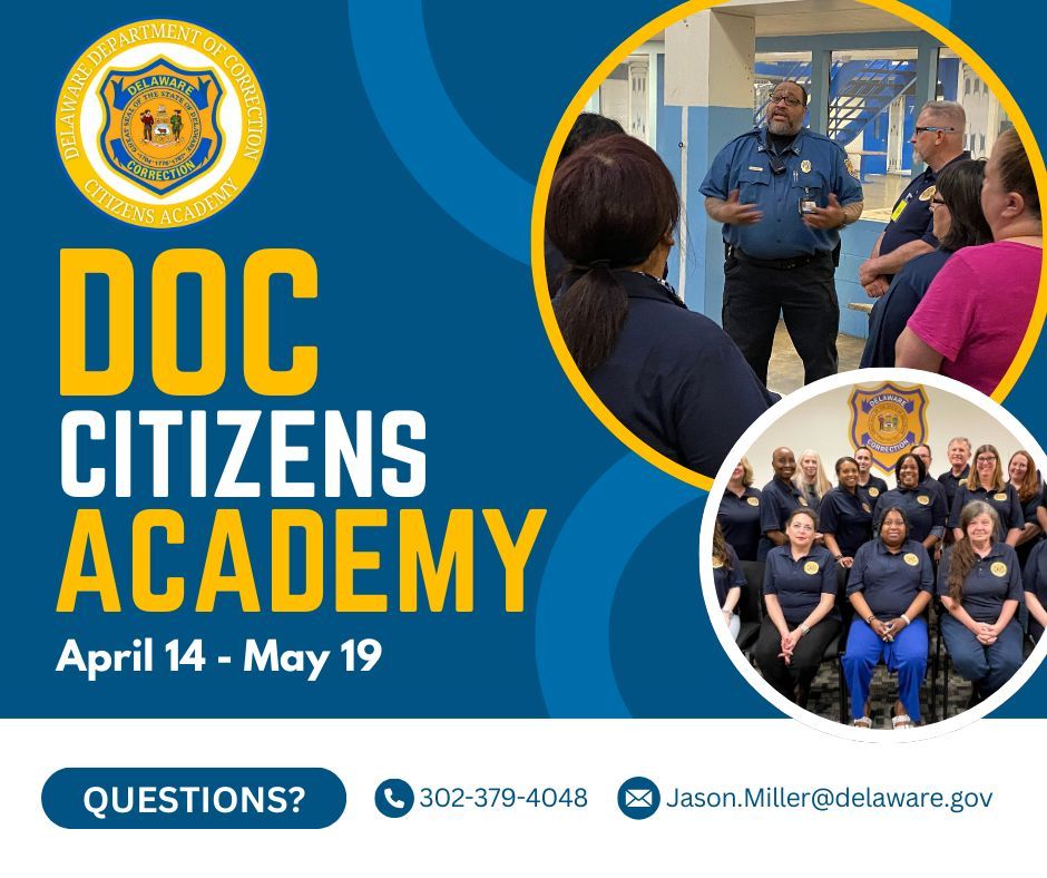 Delaware Department of Correction tweet media