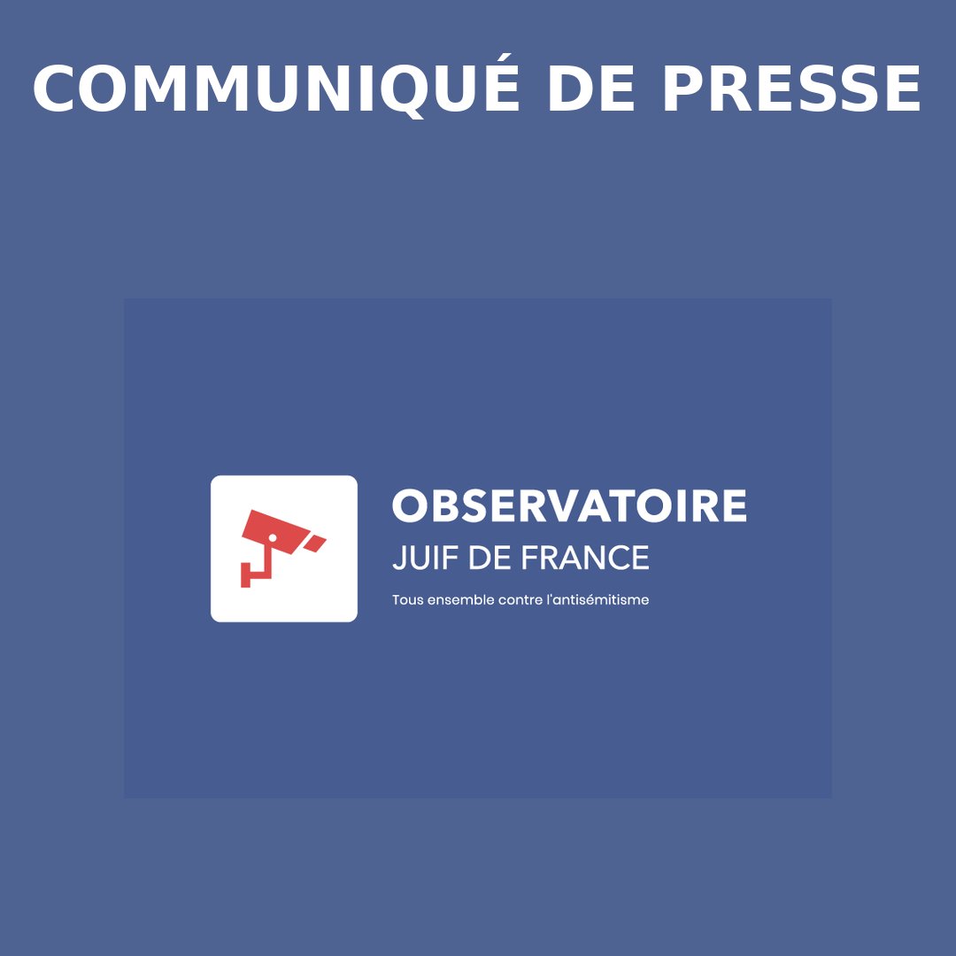 Observatoire Juif de France tweet media