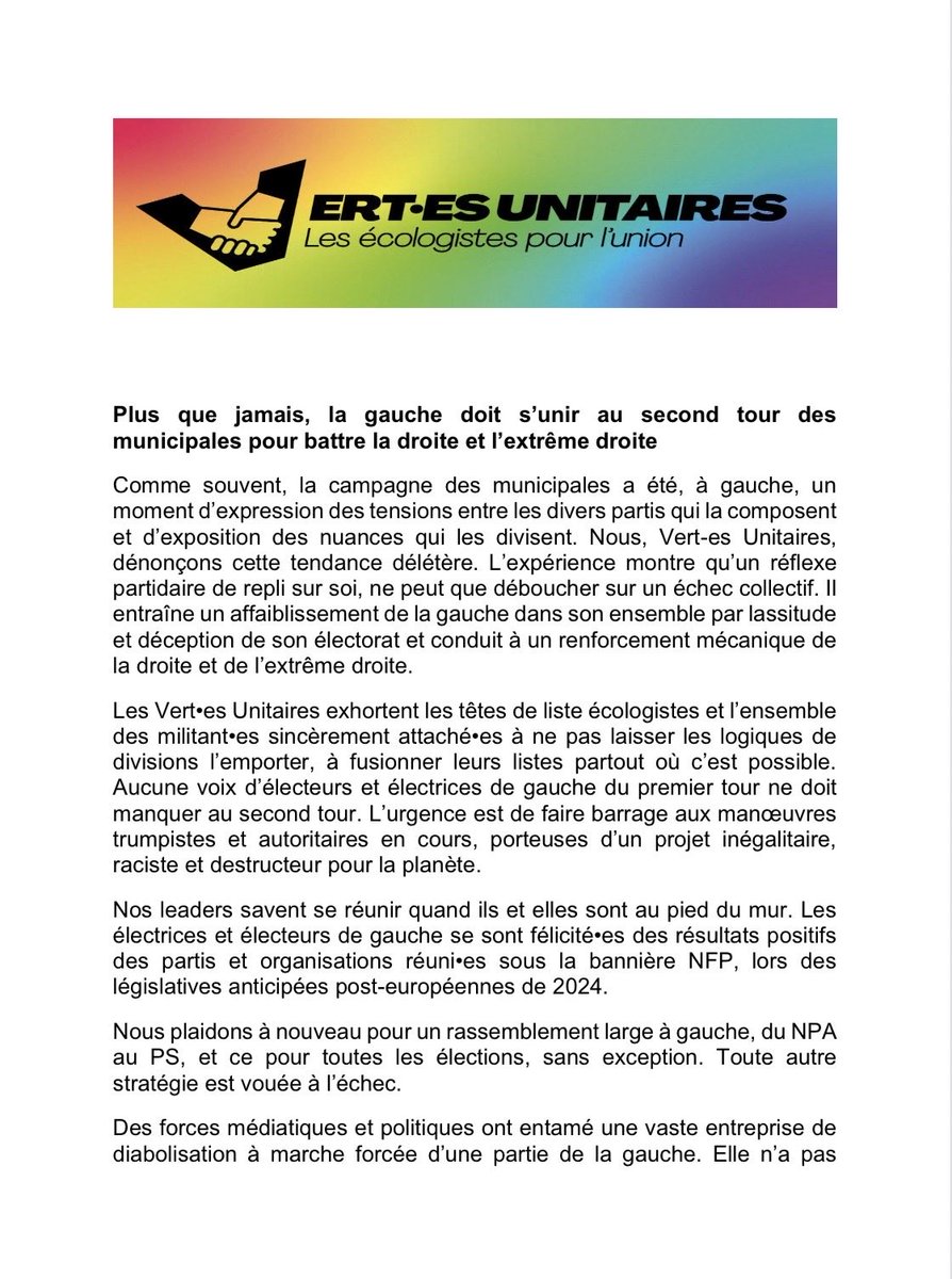 Vert·es Unitaires tweet media