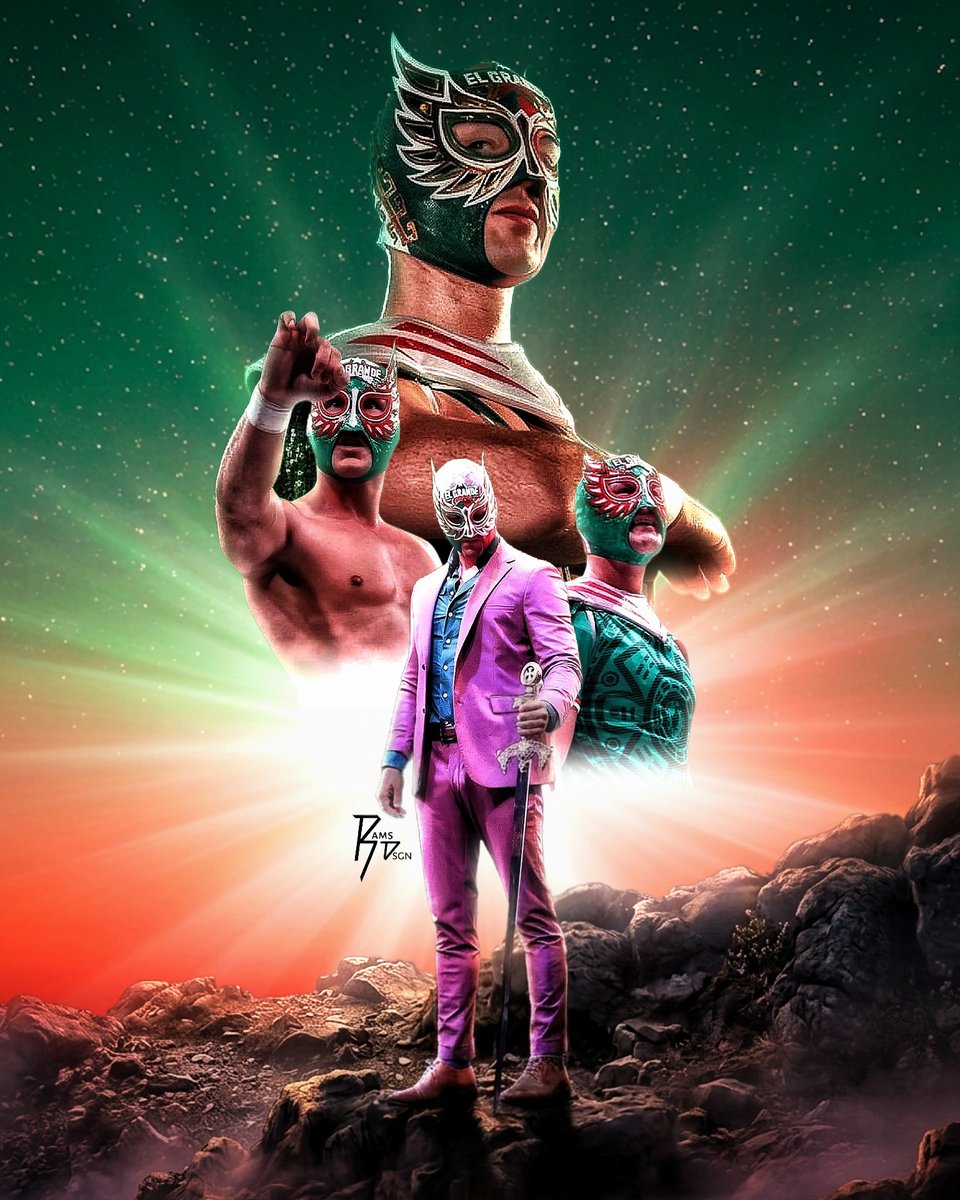 RamsDSGN's tweet photo. ¡Canta y no llores! El Grande es Rey de Reyes 👑✊

El Grande Americano WWE Triple A Rey de Reyes Wallpaper By @RamsDSGN 🎨✍️

Love is appreciated ♥️🔄

#WWE #AAAReyDeReyes https://t.co/X6D5R542z6