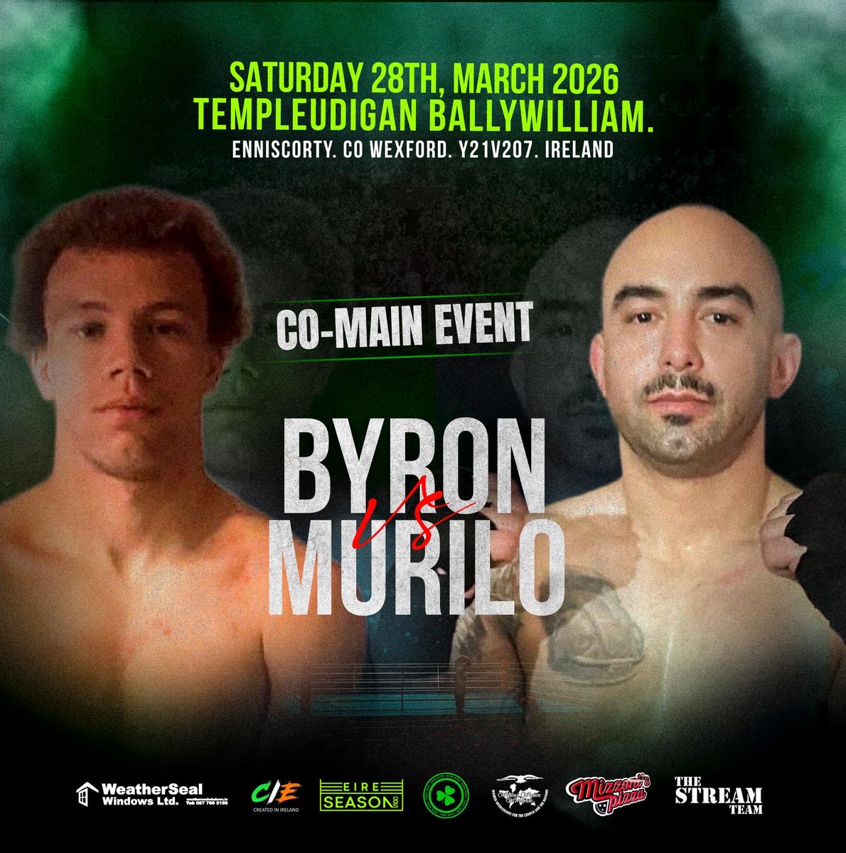 createdineire1's tweet photo. 🏆 lightweight title contender fight 🏆
🥊 Byron   vs. Murilo 
📅 28 March
🎟️ Tickets available — link in bio https://t.co/x3PEb2fmQZ