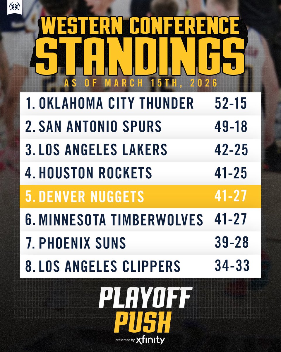 Denver Nuggets tweet media