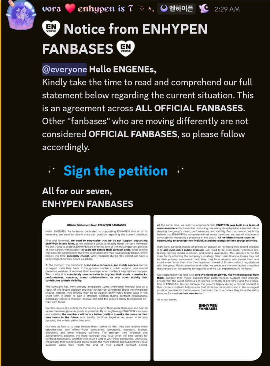 ENHYPEN IS SEVEN | SEVEN OR NONE tweet media