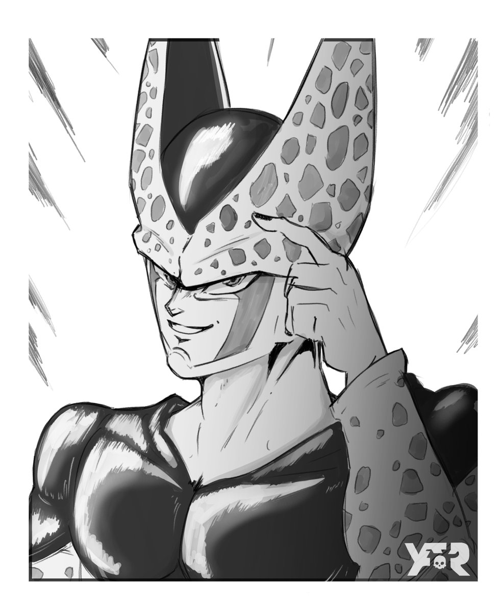 Artyoms_leben's tweet photo. Like a soon to be broken man once said...
you're either perfect..or you're not me

Perfect Cell Fanart

War bissl lazy beim zeichnen, aber bin soweit recht happy damit :D✨✨✨

#fanart #perfectcell #artwork https://t.co/BJIvwKRjpT