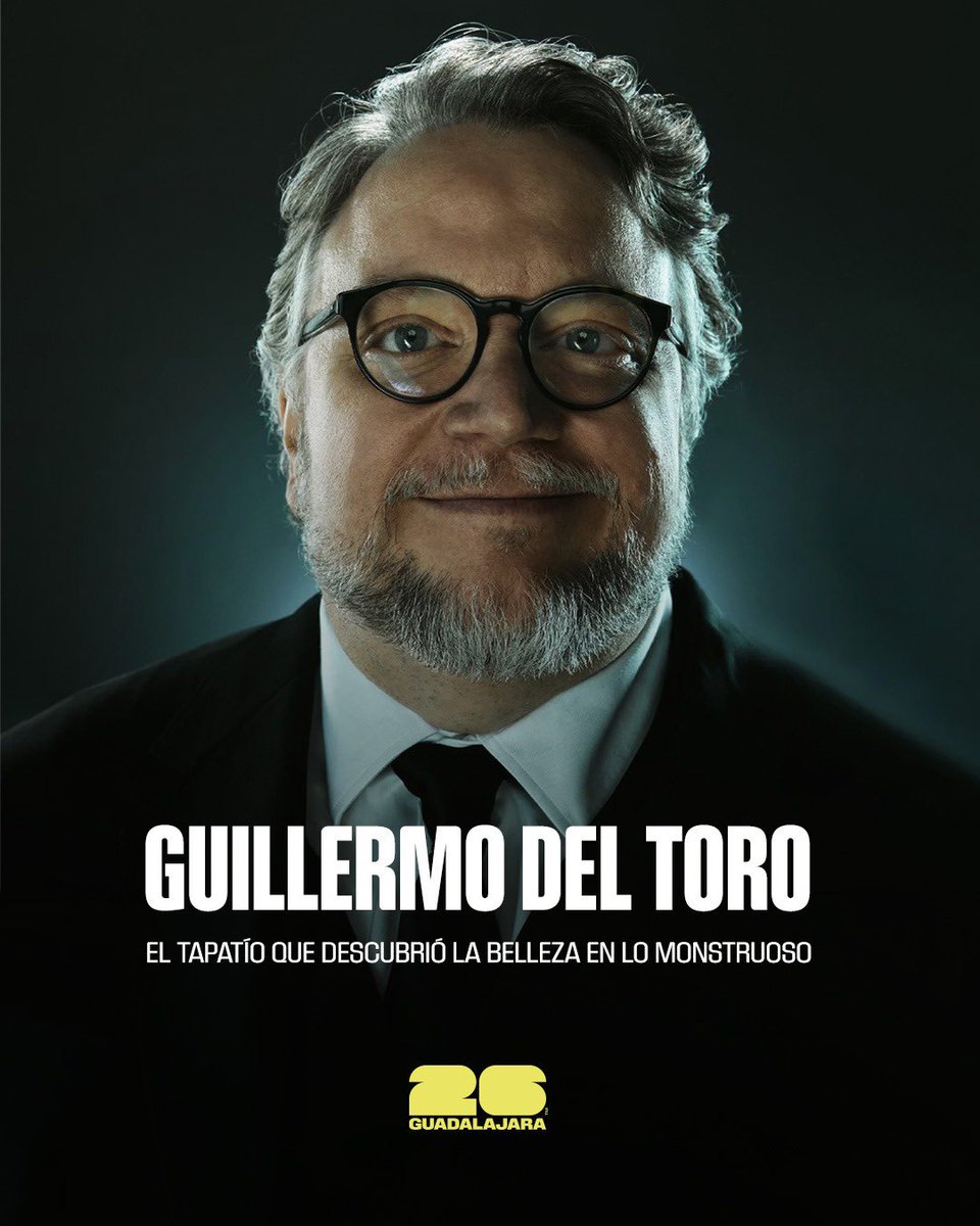 Gdl2026's tweet photo. En la ciudad donde nacen las grandes historias, el talento siempre brilla. 🎥🤩 Hoy mandamos todo el nuestro reconocimiento a Guillermo del Toro, un verdadero orgullo tapatío que nos recuerda que desde Jalisco se puede inspirar al mundo.

#SomosGuadalajara #Somos26 #FIFAWorldCup https://t.co/iyUF3vwrid