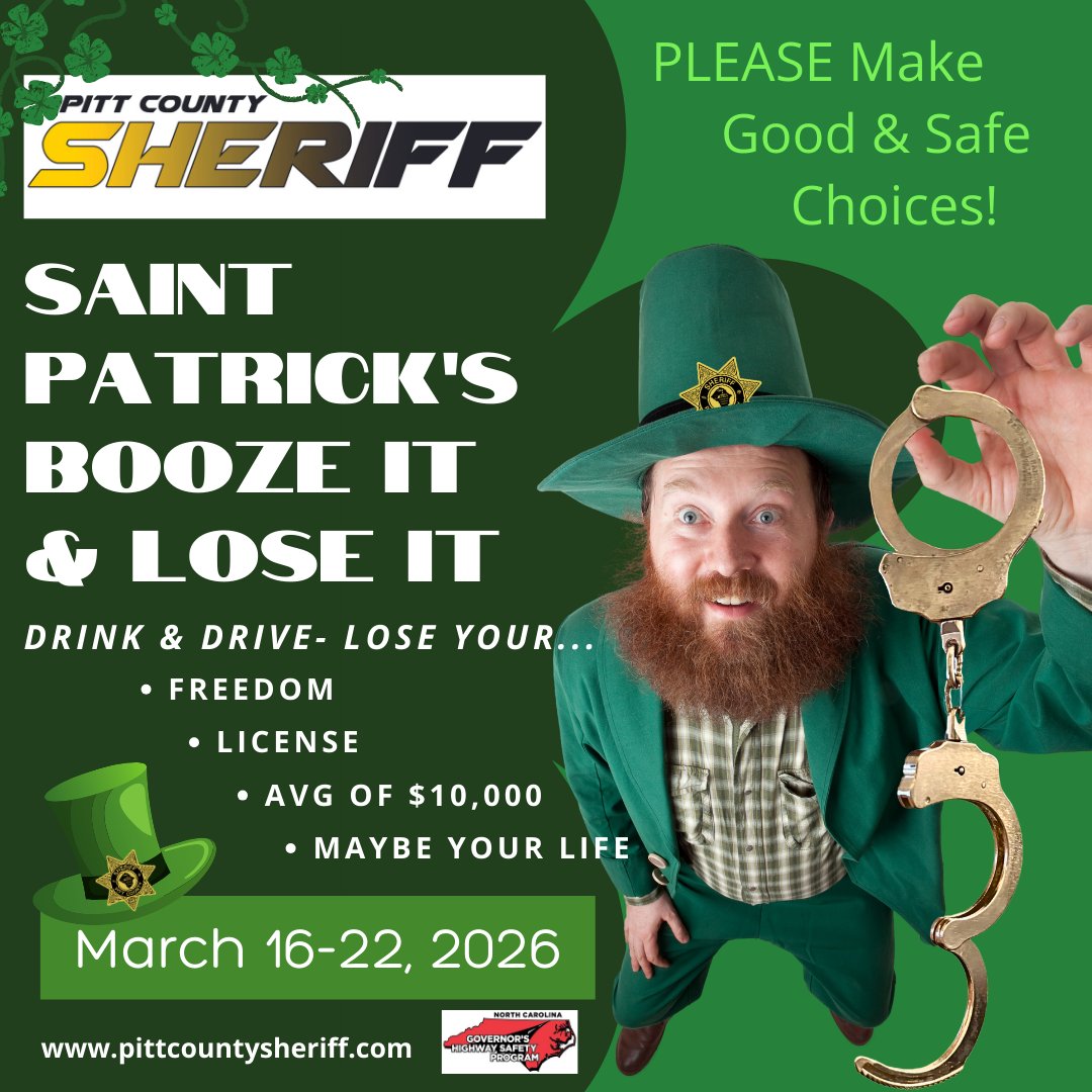 Pitt County Sheriff's Office, N.C. tweet media