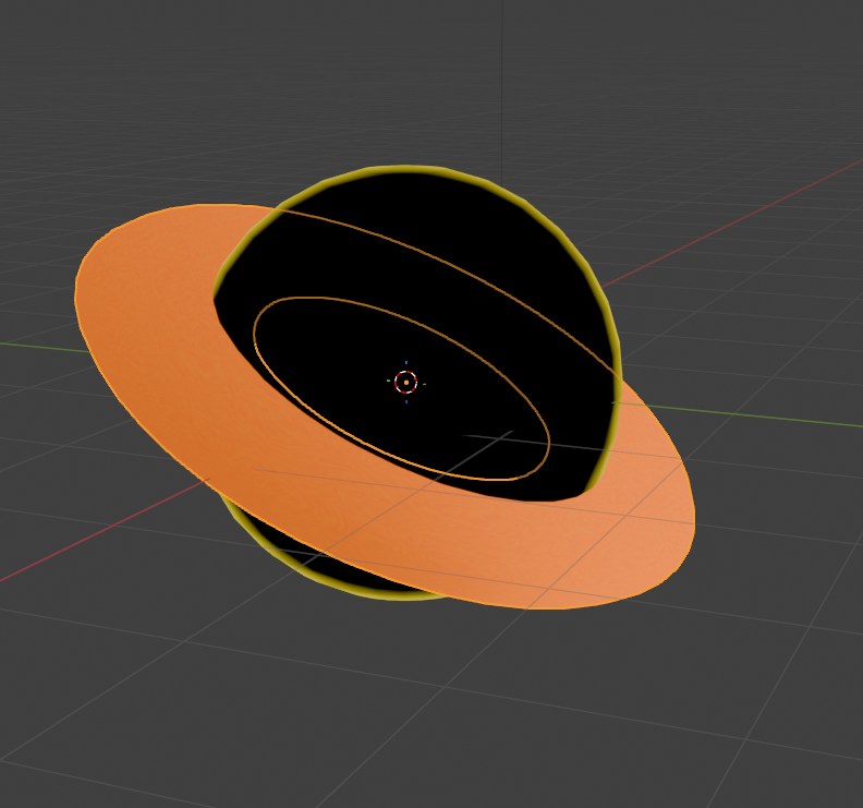 MoryoCodes's tweet photo. so another thing for my game today, since  i got blackholes in it i made one in blender that looks  a bit better than the one i made in unity https://t.co/sYmyL3lO1i