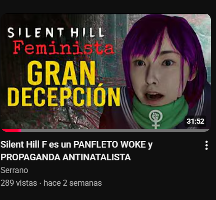 Shi0n77's tweet photo. Ne que no publico nada aqui, pero no puedo dejar de pasar mi desagrado por este video, enserio si no te gusta el juego solo dilo, no es necesario hacer un video que demuestre lo virgo que sos https://t.co/ef0RwOvzd5