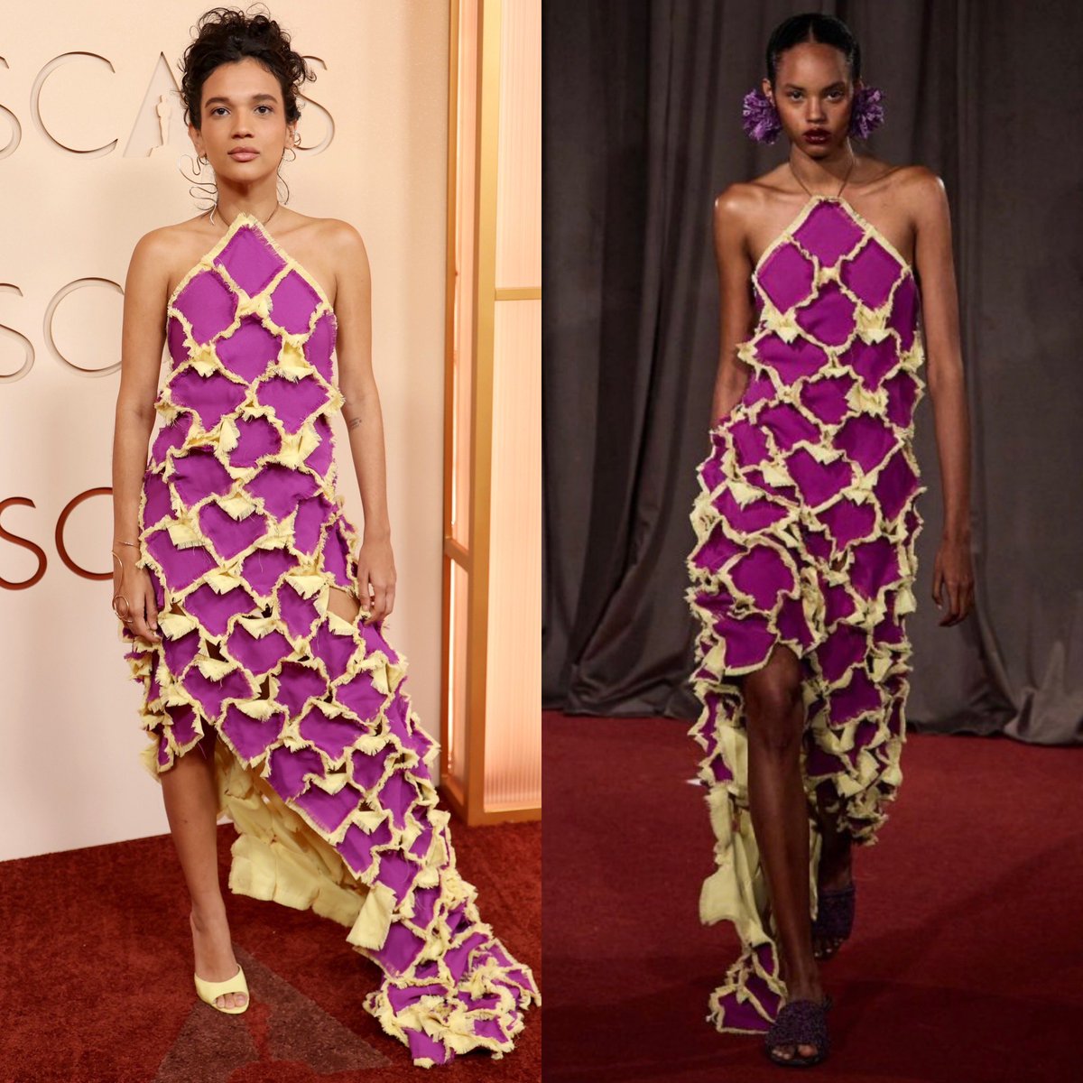 dequemeolook's tweet photo. Laura Lufési de Misci no “Oscar 2026 | 98th Academy Awards”. #Oscars98 #Oscars #LauraLufési #Misci 📸 Getty Images / Zé Takahashi - Ag. Fotosite https://t.co/vKqkcInZow
