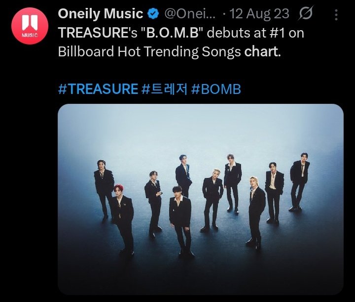 jaesahivibes's tweet photo. demand? do y'all even know the fact that treasure is the highest selling yg artist and have entered uk singles chart with their song b.o.m.b, darari being the kpop boy group song with most posts on tiktok &amp; so on but sure we don't have any demand 🙂 https://t.co/H2G6lNDBit