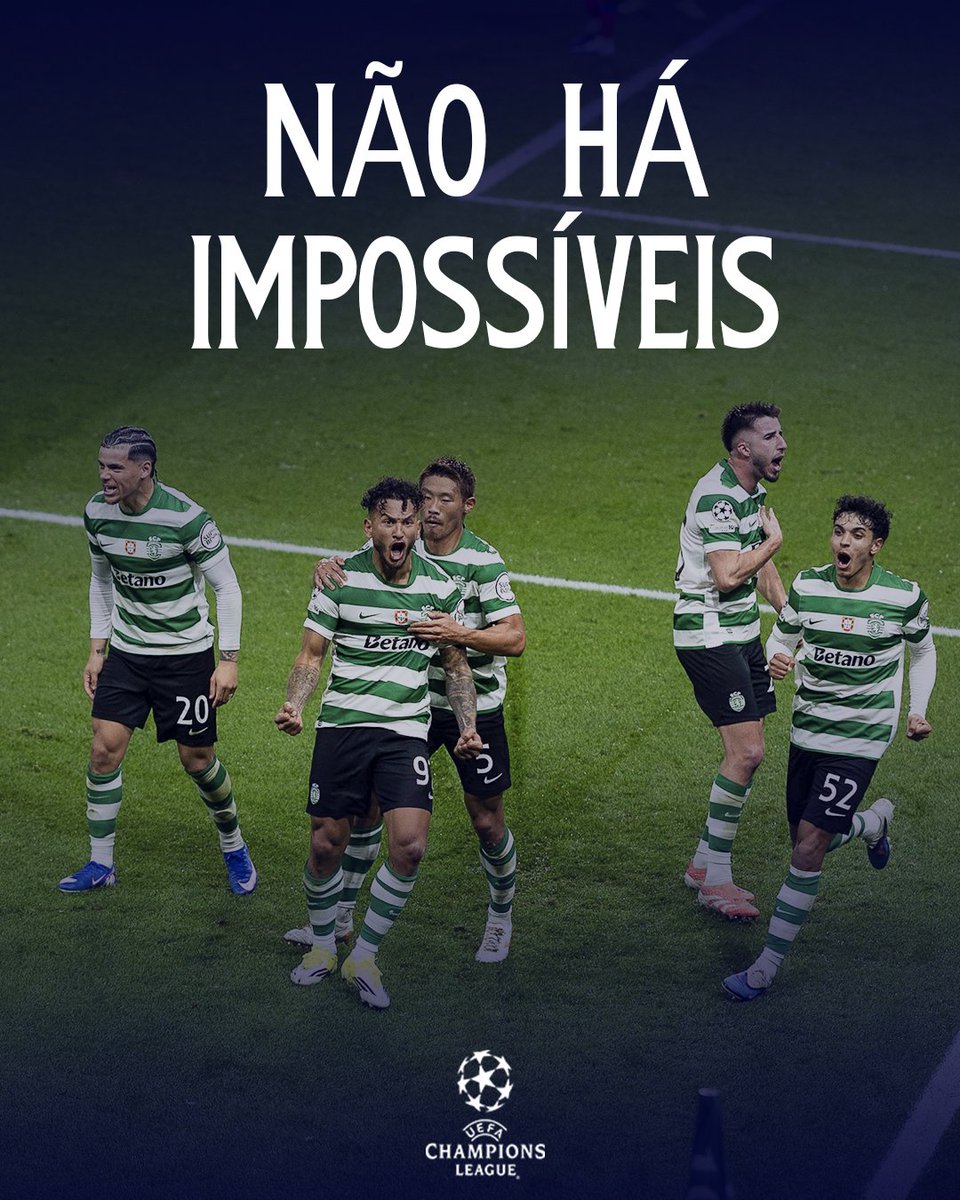 90 minutos, um vulcão em erupção. Em Alvalade tudo é possível! ACREDITEM! 🌋