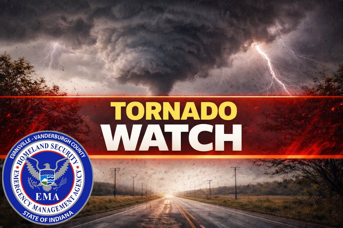 Evansville Vanderburgh Co. EMA tweet media