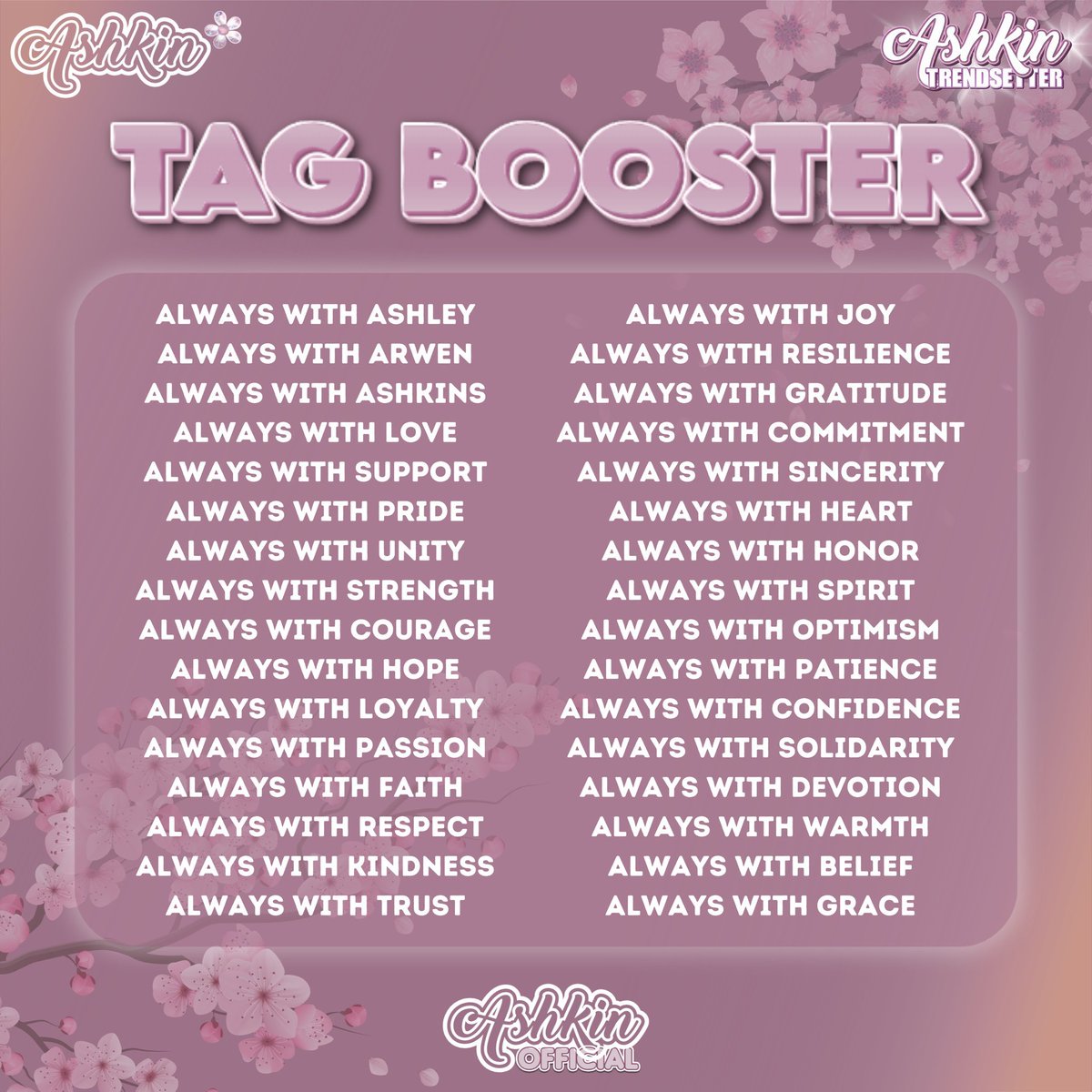 ASHKIN TRENDSETTER tweet media