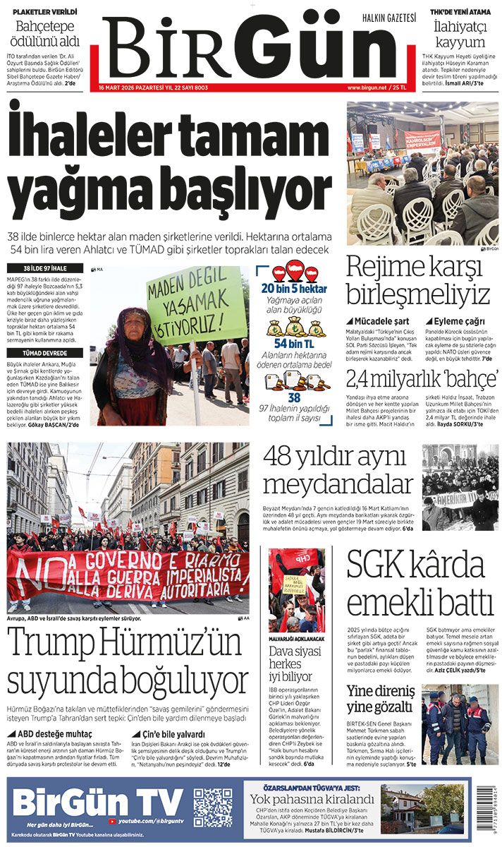 BirGün Gazetesi tweet media