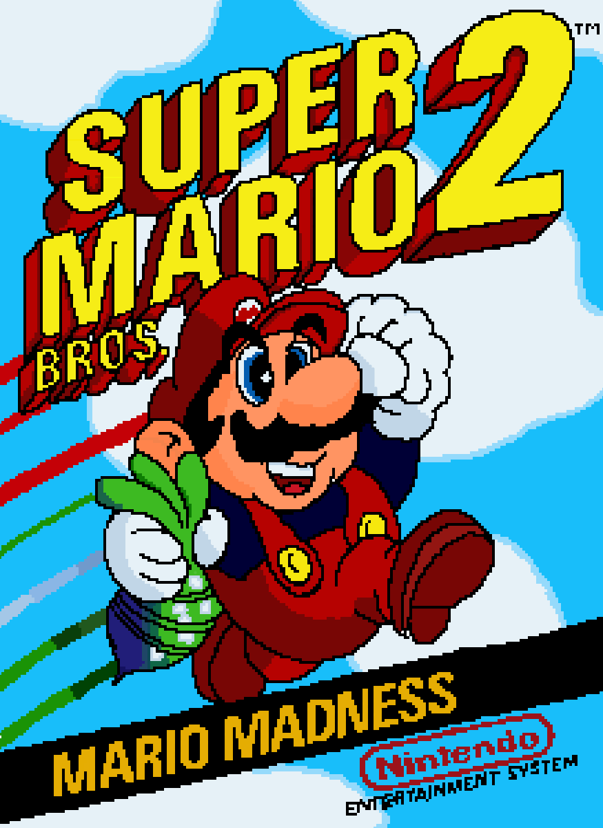 superfoxi543's tweet photo. Aquí les comparto unos dibujitos que hice por allá del 2025

Super Mario Bros 2 y 3 Pixel art https://t.co/QrXXeyOGro