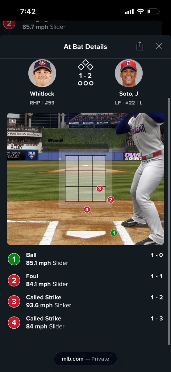 MVP goes to the ump for calling about 4 balls a strike. Vegas does it again lol
