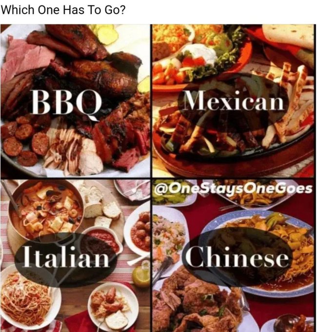 Pick one that has to go 🚨🤔👇