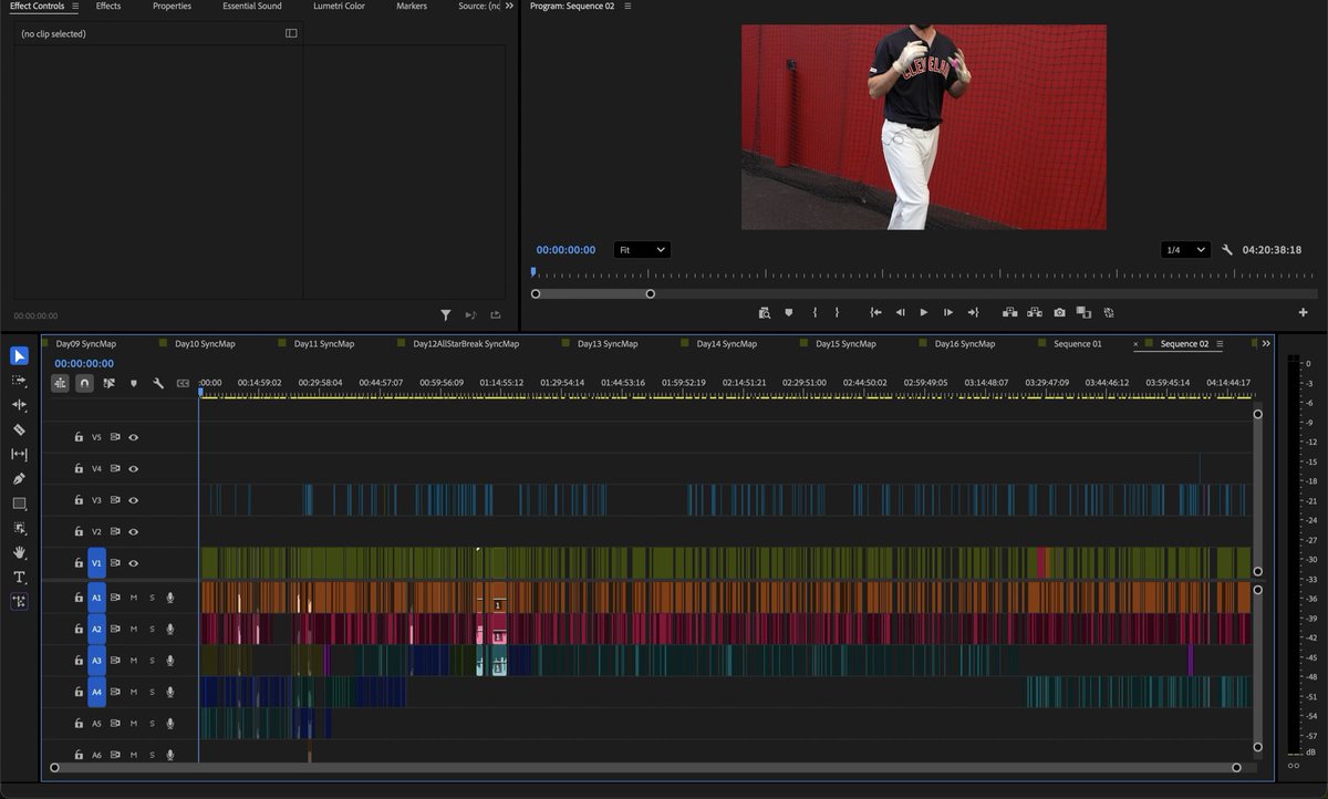 tristnedits's tweet photo. Momentum Baseball

• 50 hours of footage
• Cut down to 4 hours
• Final cut 1 hour https://t.co/O9ojMu1YwA
