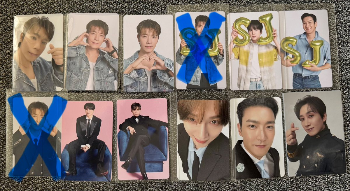 【交換】 SUPER JUNIOR SUPER SHOW10 トレカ (譲)画像のもの 
(求)キュヒョン
・会場特典ハートの方
異種交換で難しいかとは思いますが、条件の合う方いらっしゃいましたらお願いします。