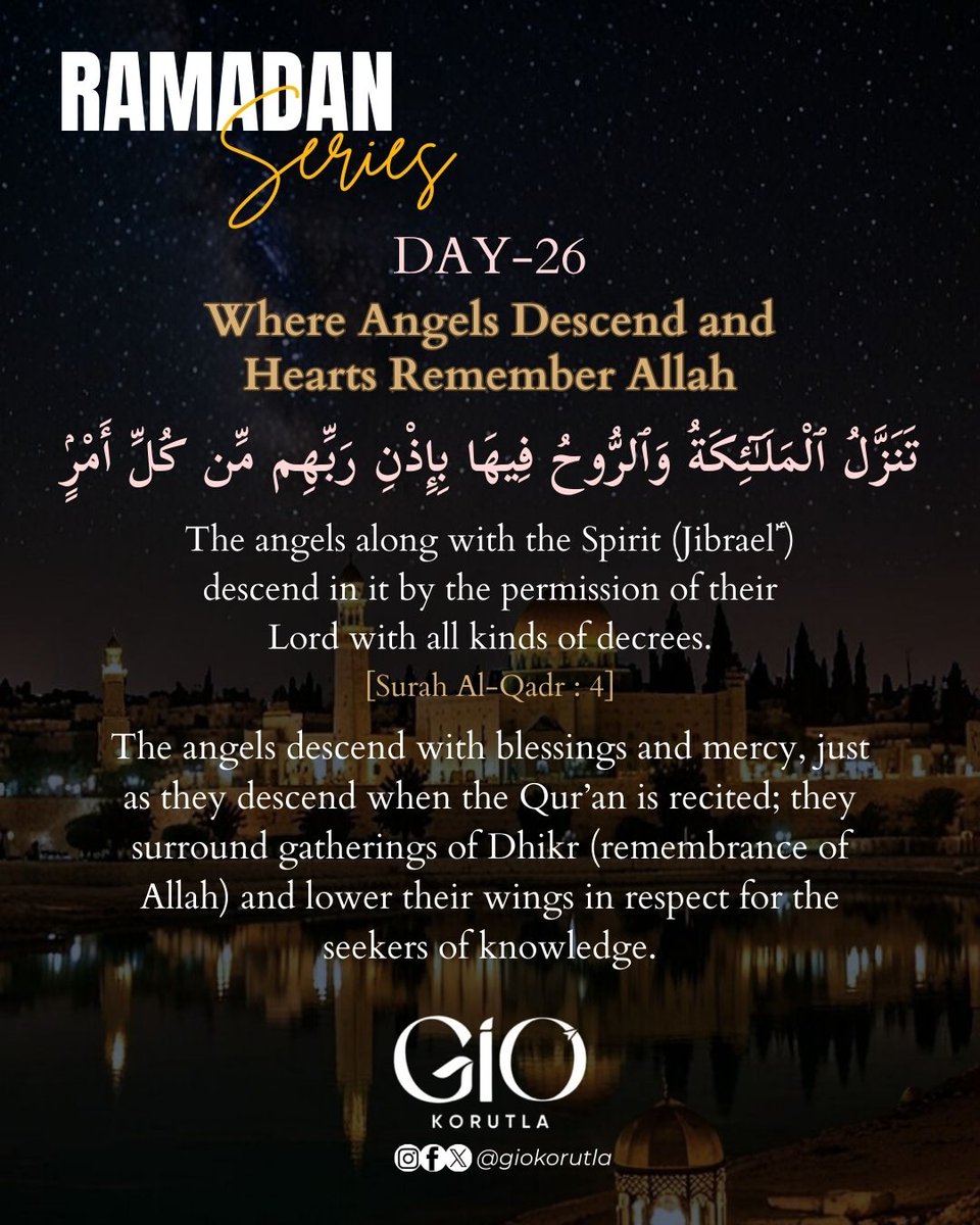 Ramadan Series 
Day - 26

<a href="/GIOTelangana/">GIO Telangana</a>
#RamadanSeries #Ramadan #GIOKorutla #GIOTelangana #GirlsIslamicOrganisation