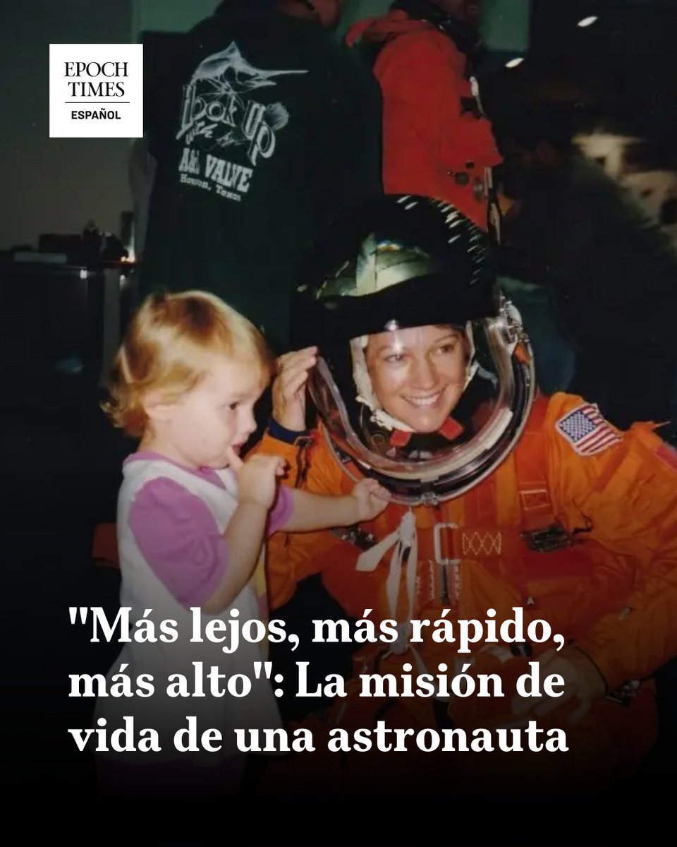 Con determinación y mucho esfuerzo, Eileen Collins pasó a la historia como la primera mujer estadounidense en pilotar una nave espacial  
 
  Mira la nota 👉 epochtim.es/9j6lw9