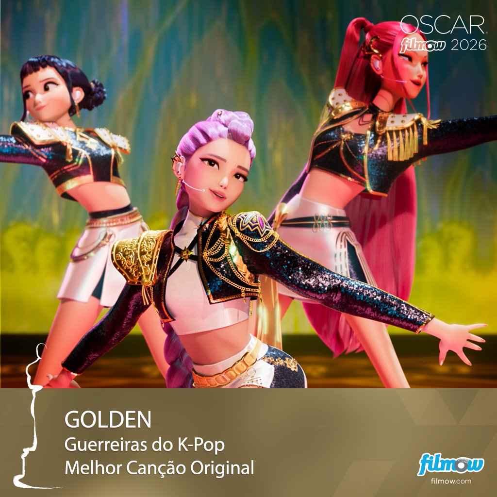 Golden venceu o Oscar na categoria de Melhor Canção Original #Oscars