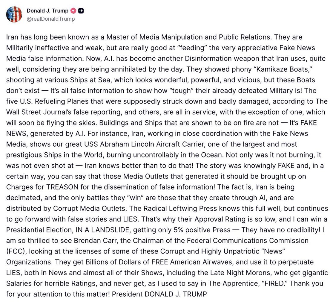 Clandestine tweet media