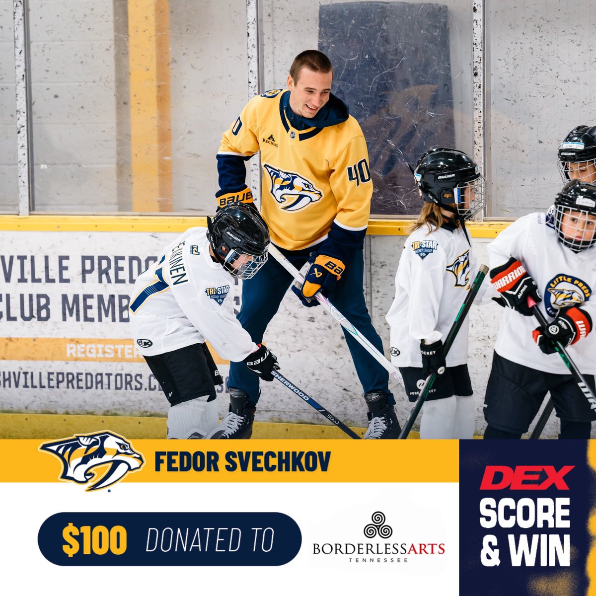 Nashville Predators Foundation tweet media