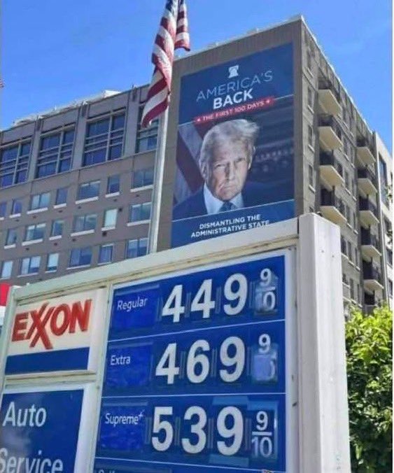"U.S. gasoline prices are surging toward an average of over $4 per gallon, putting economic recovery at risk due to new Iran War." -AP