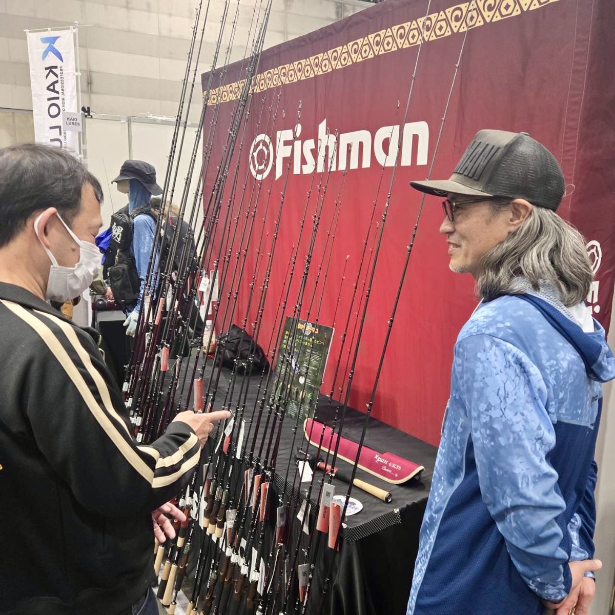 mohi_uoou's tweet photo. キープキャスト2026Fishmanブースにお越しのアングラーの皆様ありがとうございました😊
とても貴重なご意見なども沢山いただき楽しく2日間過ごすことができました
これからもより魅力あるロッドを届けることができるよう精進します
#Fishman
#keepcast
#キープキャスト2026
#フィッシングショー https://t.co/7cyaNDkLRT