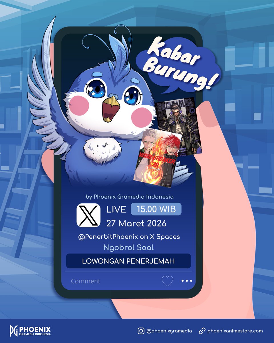 Phoenix Gramedia Indonesia tweet media