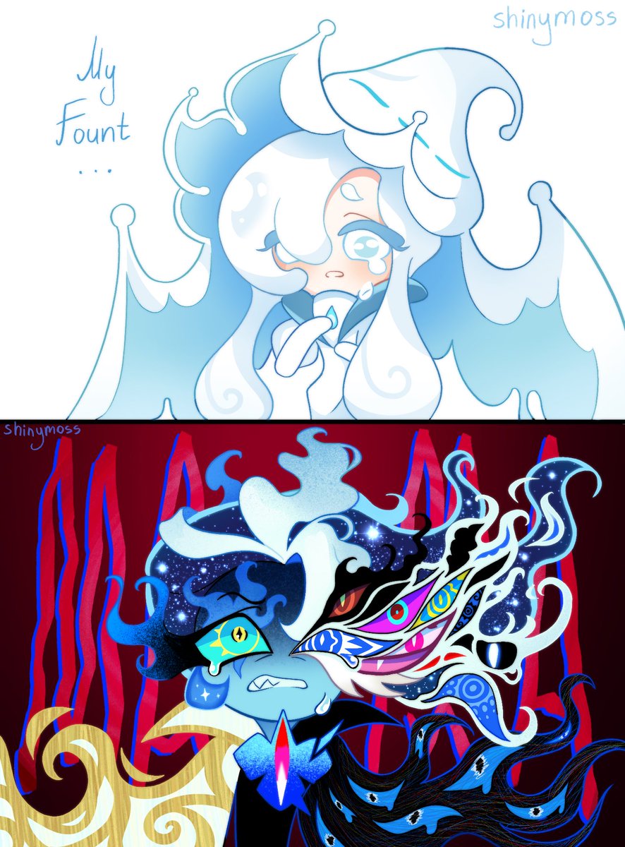 ShinyMoss_art's tweet image. “Mama, please believe me, I am Fount!“

#crk #firstmilkcookie #shadowmilkcookie