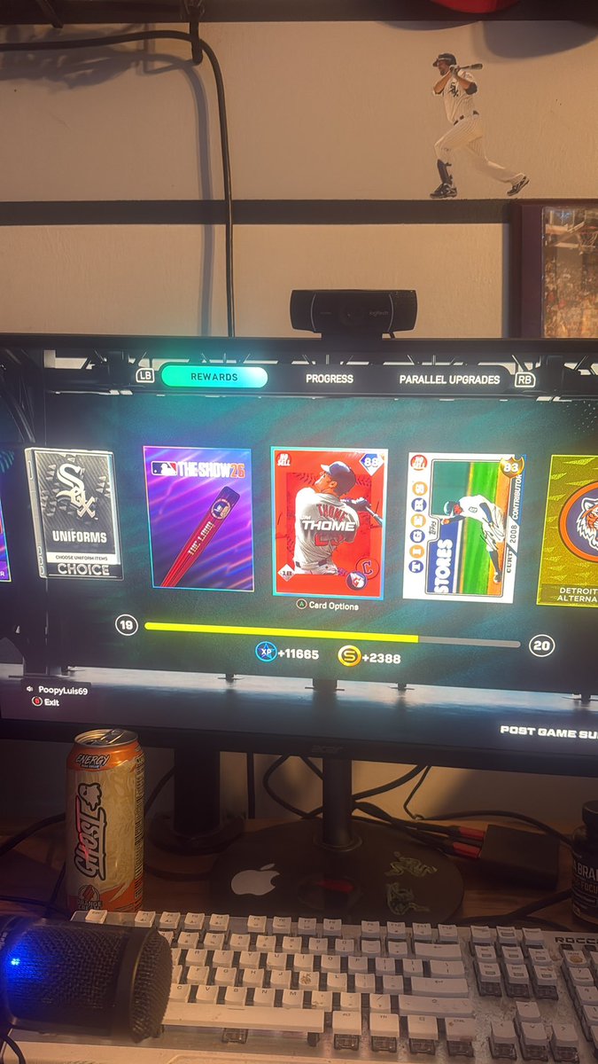 SIaytype's tweet image. Just got the Jim Thome Unlocked!!#Diamond #GuardsBall #MLBTheShow26 #WhiteSox