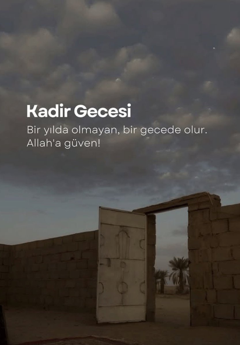 mirhimmel's tweet photo. “Bir yılda olmayan,bir gecede olur.
Allah’a güven!”
#kadirgecemizmübarekolsun 🤗🌸
#hayırlısahurlar
#motag https://t.co/Fxch3ATKcV
