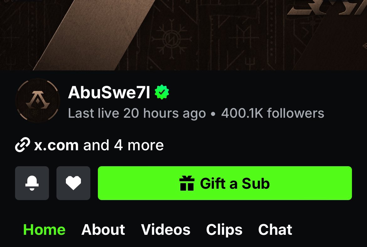 مبروك أبوسويحل وصولك 400k في كـيك

رقم كبير وتستاهله، ما قصّرت أبدًا والبثوث تشهد لك. تعبك واضح واللي يتابعك من زمان يعرف قد ايش تستحق هالرقم وأكثر،

400k اليوم… وبإذن الله نشوفك قريب تحتفل بالنص مليون ثم المليون 👏🏻👑