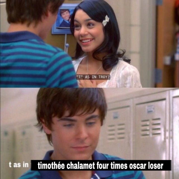 timothée chalamet's impregnator tweet media