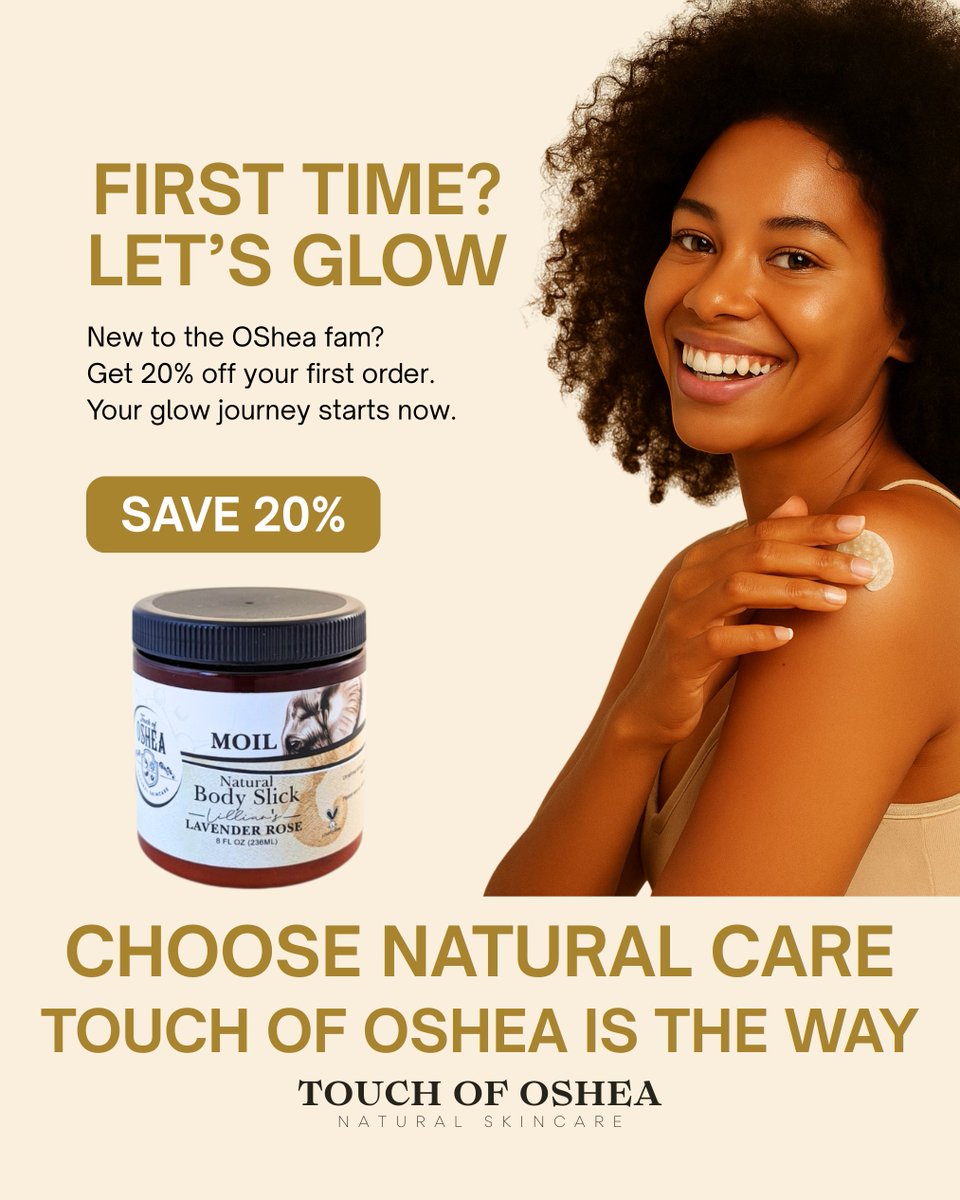 touchofoshea's tweet photo. New to the OShea Fam? ✨
Get 20% OFF your first order and unlock exclusive perks:
✅ Team OShea Elite discounts
✅ First to know about events &amp; launches
✅ Inspiring glow-up stories from real customers

Your skin deserves natural care that works.

🌿 Tap the link in bio https://t.co/VMfPW6r9wP