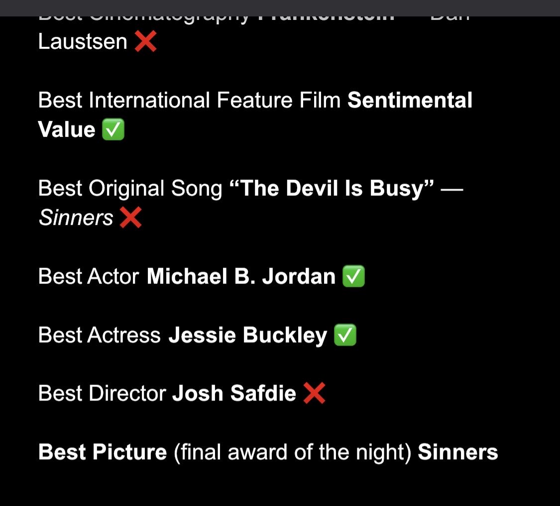 Another win! #oscars