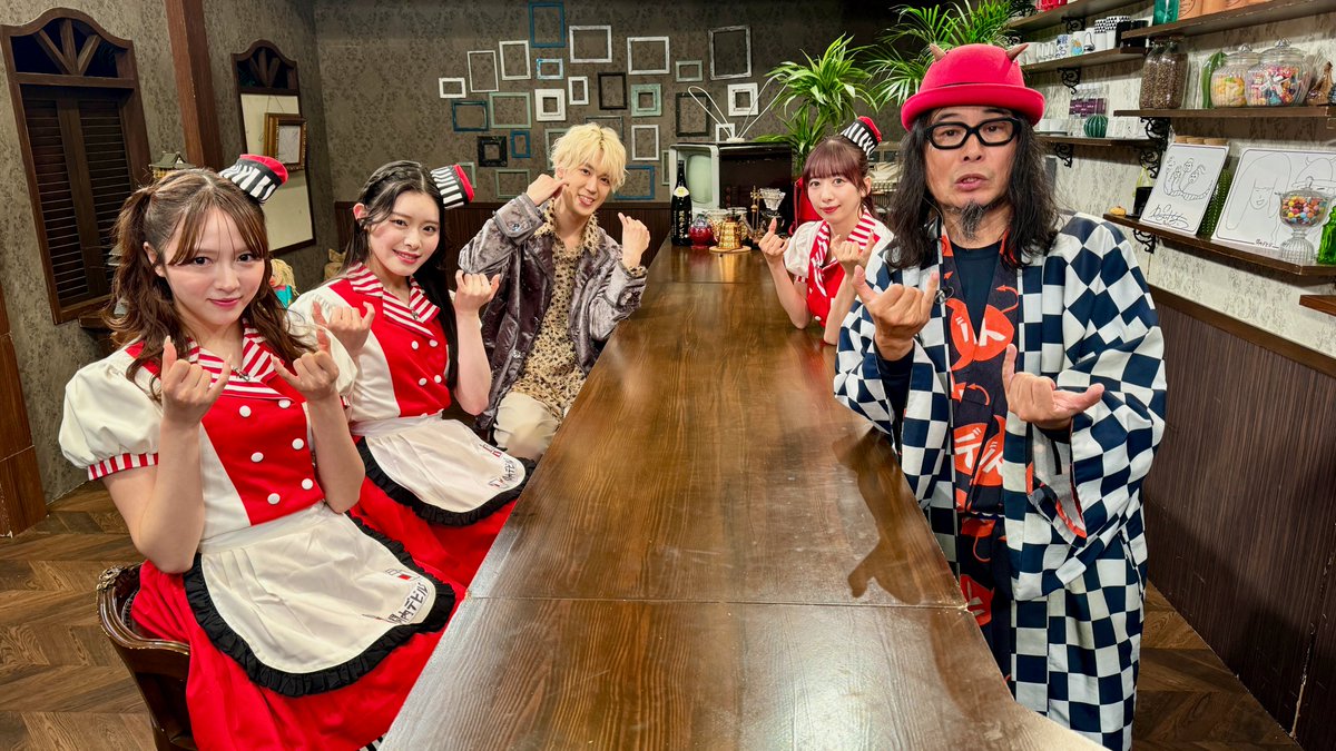 今夜11時からの #関内デビル😈 バイトは、マヤマヤマとマリコとスビエ