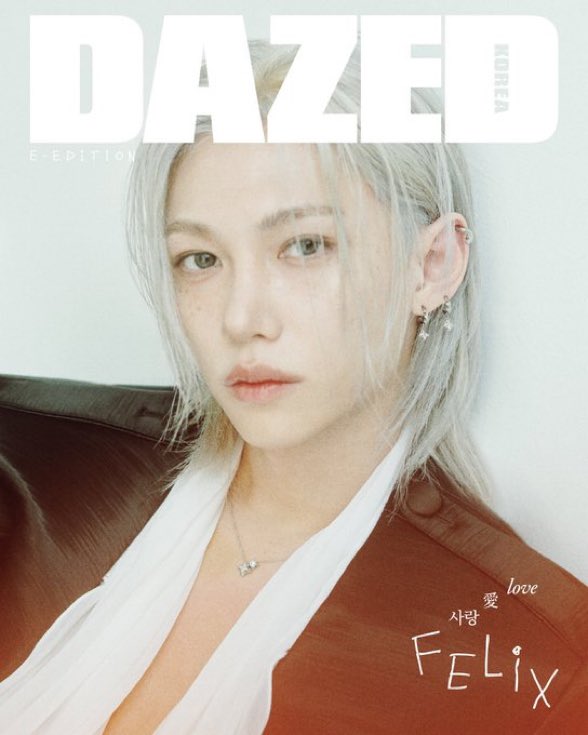 StrayKids Felix for Dazed Korea

‘Spring Flower Love and Felix’
#FELIX
