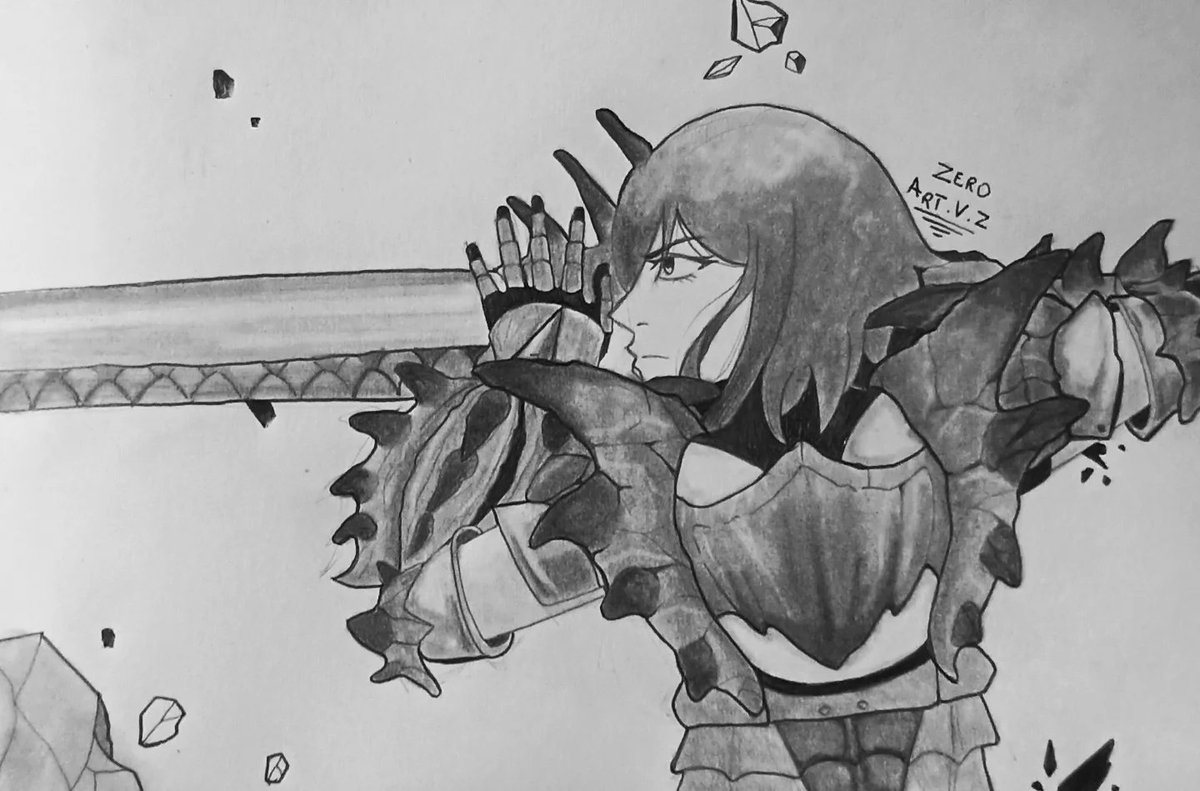 JeremVZ2002's tweet photo. Isabel x Rathalos Armor 😎🔥
#draws #monsterhunter #dibujos #armor #dibujoalapiz https://t.co/4eeUCAwY2f