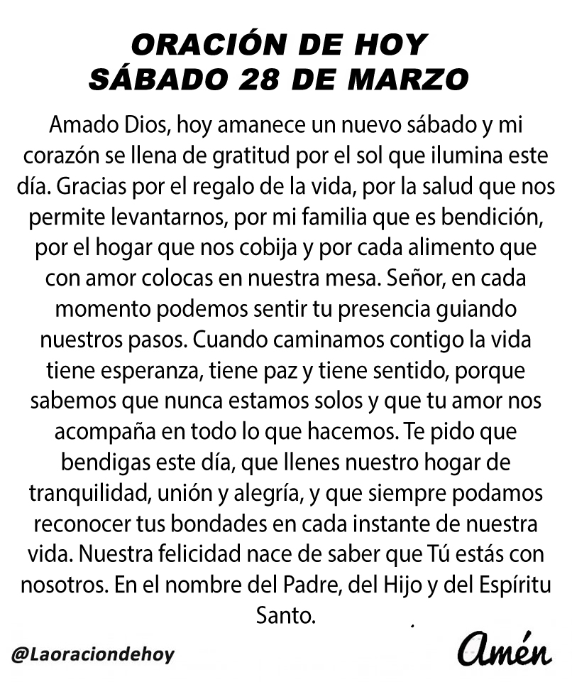Oración De Hoy tweet media
