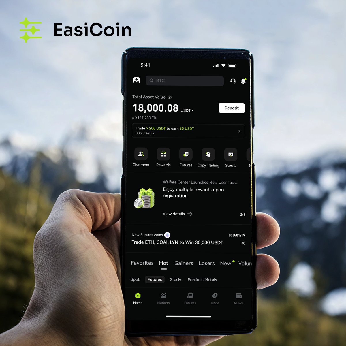 ☀️Good Monday! Start your week with good luck!  

💚Ready to fly? Watch those green lines go up!📈  

🚀EasiCoin turns every Monday into money Monday！💰 

 #GM #EasiCoin #CryptoMonday #BullRun