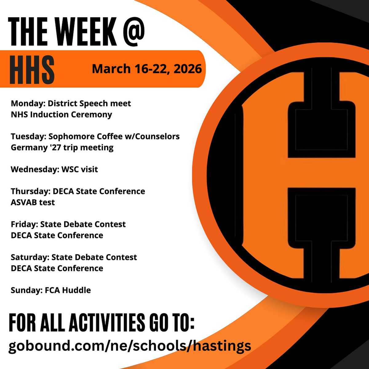 Hastings Senior High tweet media