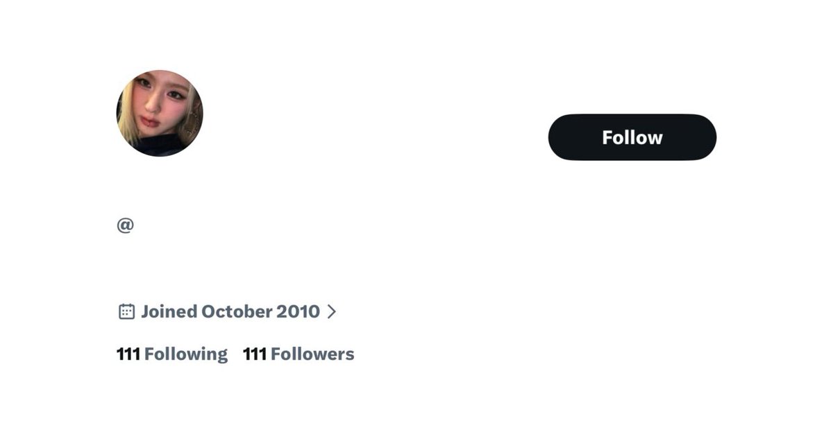 zdoevie's tweet photo. twitter x account for sale
dm @zdoevie for inquiries https://t.co/WLEGXz3V9i