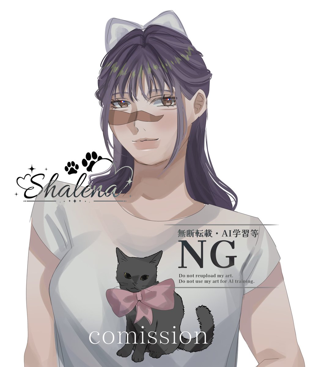 nyansha_'s tweet photo. Comission sketch color and YCH result all done!! Thank you for supporting me 🫶🏻🫶🏻
#artidn #sha_cms #artwork #ArtCommission https://t.co/k0YZriWUx9