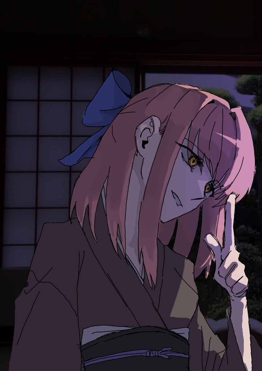 서재의 메이드 무리무리 가 아니였다?! 흠흠레도 tweet media