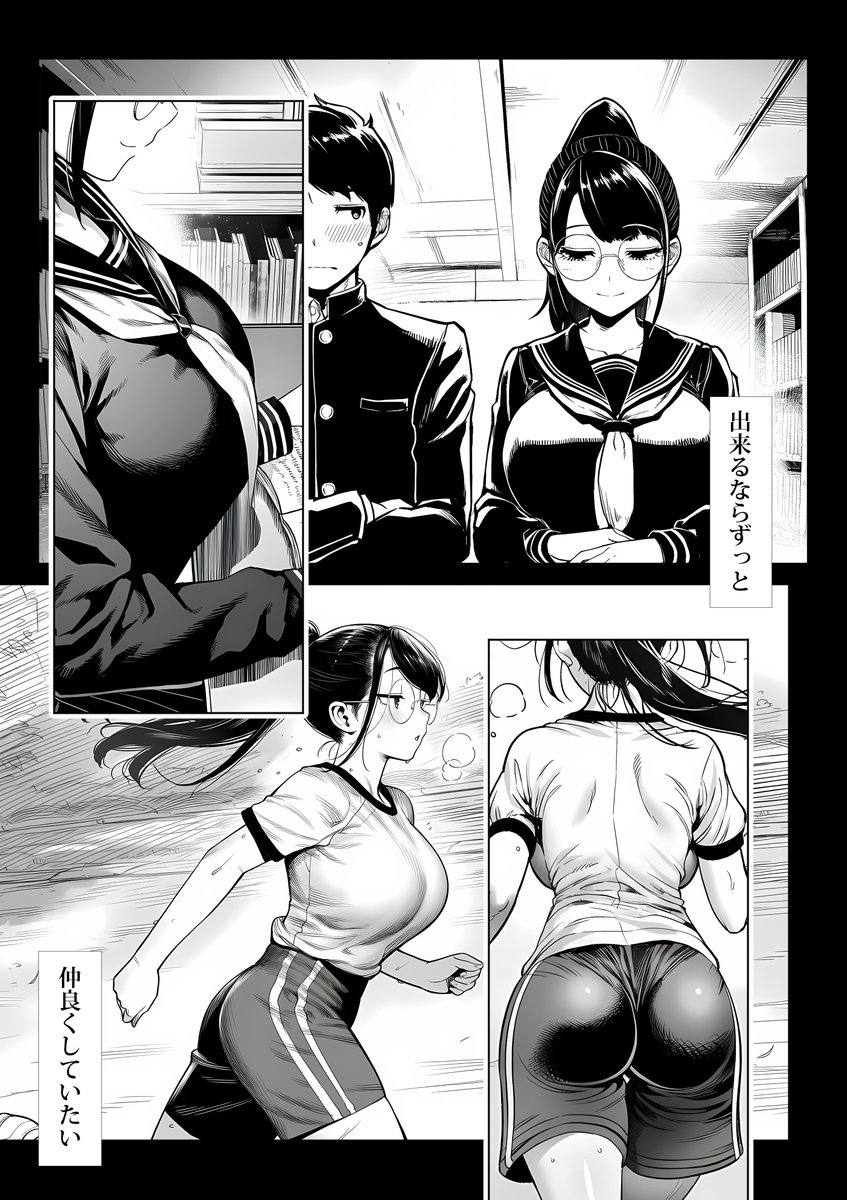 むっちり成長した幼馴染みと友達セックスする話(夜あくび小隊)｜無料エロ漫画試し読み