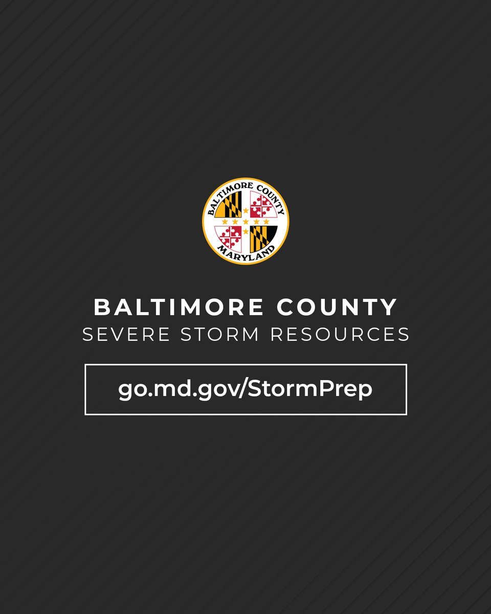 BaltCoEmergency's tweet photo. The Governor has declared a State of Preparedness ahead of the significant risk for widespread, severe storms and an elevated tornado threat expected across MD tomorrow. 

Preparedness recommendations: https://t.co/MDrFHuJEit

Sign up for BaltCo Alert: https://t.co/EcUzbQR8fR https://t.co/SypP3SszwI